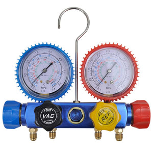 4-way Manifold Gauge Set in Tool Kit