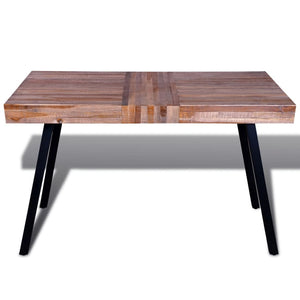 vidaXL Table Reclaimed Teak