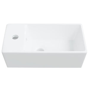 vidaXL Sink Basin Faucet Ceramic Square(not for individual sales / blocked all in blockcades)