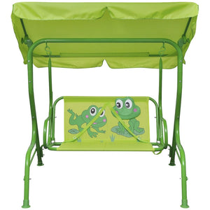 vidaXL Kids Swing Seat Green