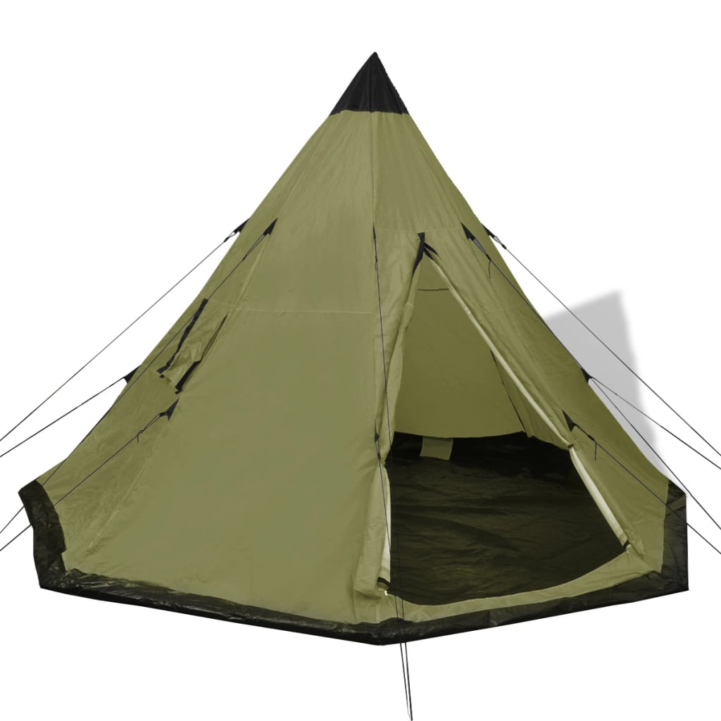 vidaXL 4-person Tent Green