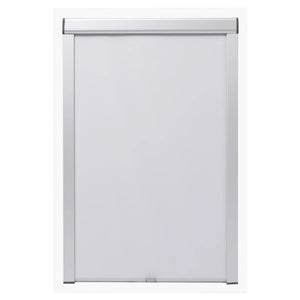 vidaXL Blackout Roller Blinds White P06/406