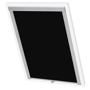 vidaXL Blackout Roller Blinds Black 104