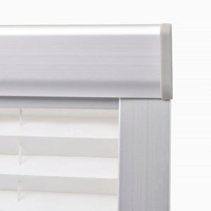 vidaXL Pleated Blinds White F06