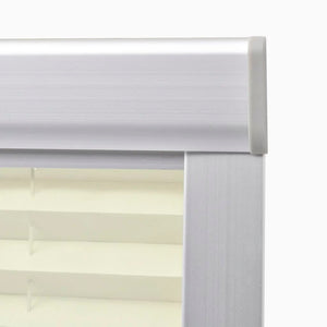 vidaXL Pleated Blinds Cream P08/408