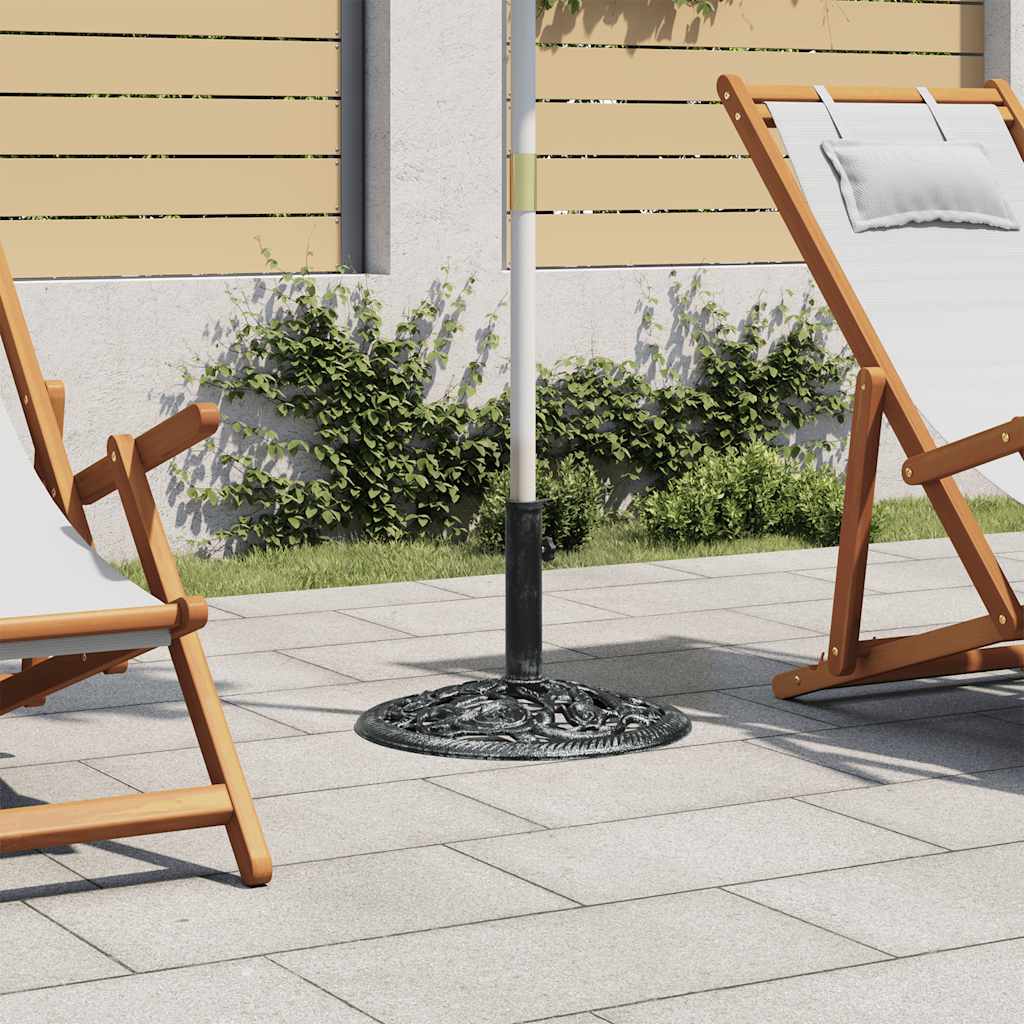 vidaXL Umbrella Base Cast Iron 12 kg 48 cm