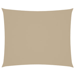 vidaXL Sunshade Sail Oxford Fabric Rectangular 4x6 m Beige