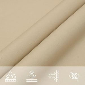 vidaXL Sunshade Sail Oxford Fabric Rectangular 4x6 m Beige