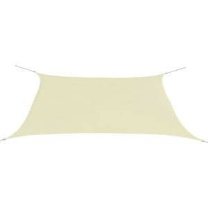 vidaXL Sunshade Sail Oxford Fabric Rectangular 2x4 m Cream