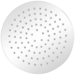 vidaXL Rain Shower Head Stainless Steel 20 cm Round