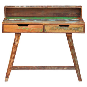 vidaXL Desk Solid Reclaimed Wood