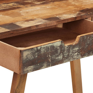 vidaXL Desk Solid Reclaimed Wood