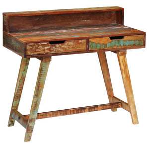 vidaXL Desk Solid Reclaimed Wood