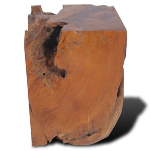 vidaXL Stool Solid Teak Wood