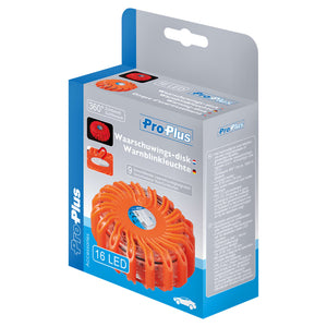 ProPlus Warning Disk 16 LEDs Orange 540322