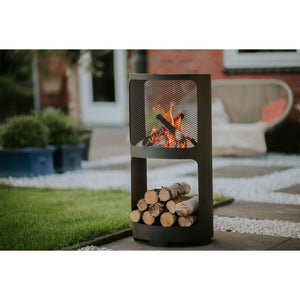 RedFire Fire Pit Buffalo 44x90cm Steel Matte Black