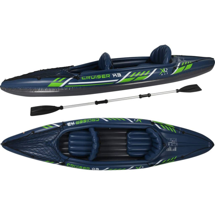 XQ Max Kayak Cruiser X3 342x76x32 cm Blue and Green