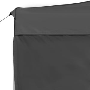 vidaXL Professional Folding Party Tent with Walls Aluminium 4.5x3 m Anthracite