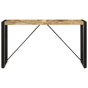 vidaXL Dining Table 140x70x75 cm Solid Mango Wood