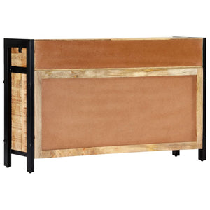 vidaXL Sideboard 120x35x76 cm Solid Mango Wood