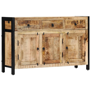 vidaXL Sideboard 120x35x76 cm Solid Mango Wood