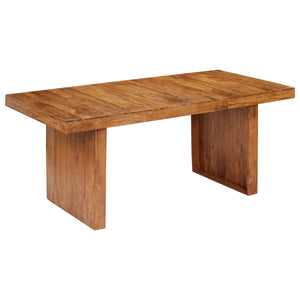 vidaXL Dining Table 180x90x75 cm Solid Acacia Wood