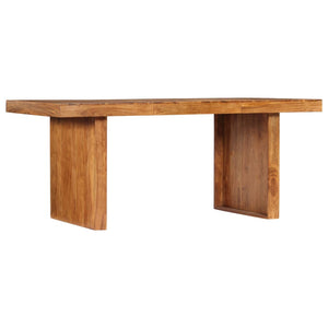 vidaXL Dining Table 180x90x75 cm Solid Acacia Wood