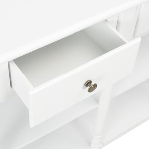 vidaXL Console Table White 120x30x76 cm MDF