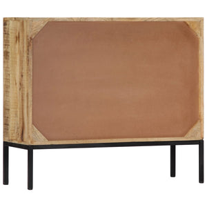 vidaXL Sideboard 88x30x71 cm Solid Mango Wood