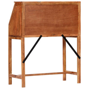 vidaXL Writing Desk 90x40x107cm Solid Acacia Wood