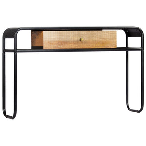 vidaXL Console Table 118x30x75 cm Solid Mango Wood