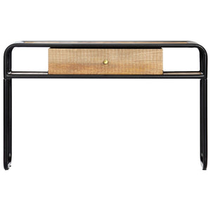 vidaXL Console Table 118x30x75 cm Solid Mango Wood