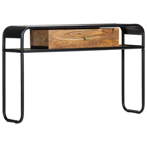 vidaXL Console Table 118x30x75 cm Solid Mango Wood