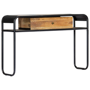 vidaXL Console Table 118x30x75 cm Solid Mango Wood