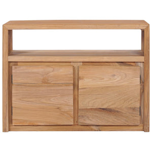 vidaXL Sideboard 80x30x60 cm Solid Teak Wood