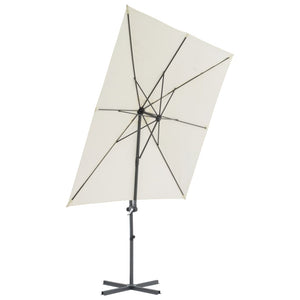 vidaXL Outdoor Umbrella with Portable Base Sand