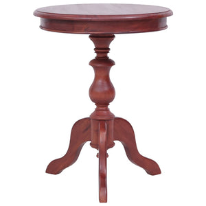 vidaXL Side Table Brown 50x50x65 cm Solid Mahogany Wood