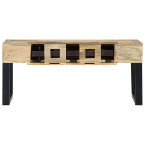 vidaXL Coffee Table Cassette Style 100x52x45 cm Solid Mango Wood