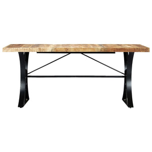 vidaXL Dining Table 180x90x76 cm Solid Mango Wood