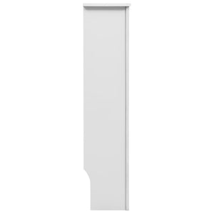 vidaXL Radiator Cover White 172x19x81.5 cm MDF