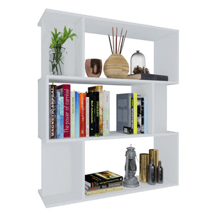 vidaXL Book Cabinet/Room Divider White 80x24x96 cm Engineered Wood