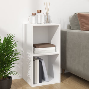 vidaXL Vinyl Storage Box White 71x34x36 cm Engineered Wood