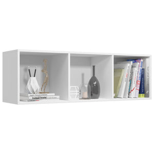 vidaXL Book Cabinet/TV Cabinet White 36x30x114 cm Engineered Wood