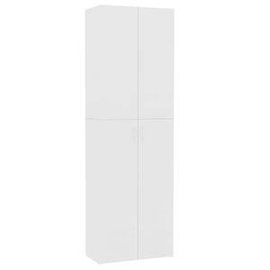 vidaXL Office Cabinet White 60x32x190 cm Engineered Wood