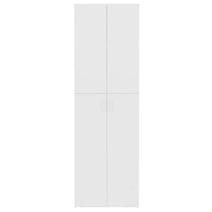 vidaXL Office Cabinet White 60x32x190 cm Engineered Wood