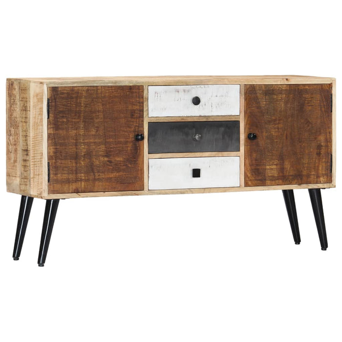 vidaXL Sideboard 118x30x62 cm Solid Mango Wood