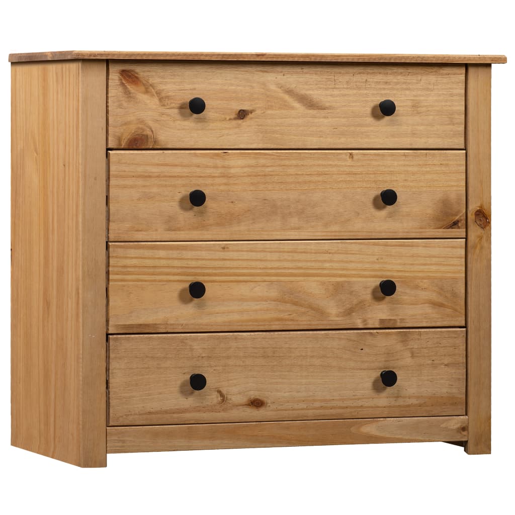 vidaXL Side Cabinet 80x40x73 cm Pine Panama Range