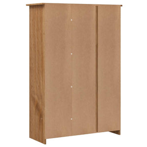 vidaXL 3-Door Wardrobe 118x50x171.5 cm Pine Panama Range