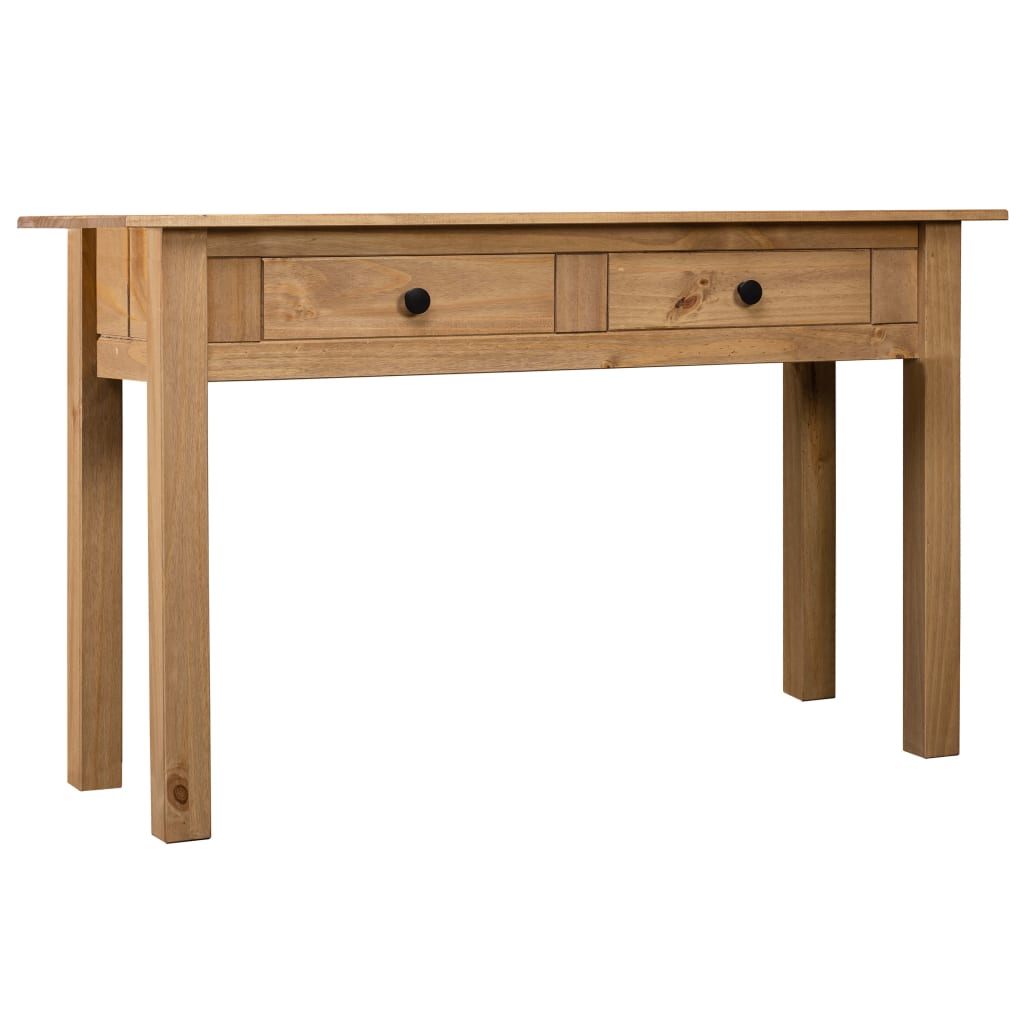 vidaXL Console Table 110x40x72 cm Solid Pine Wood Panama Range