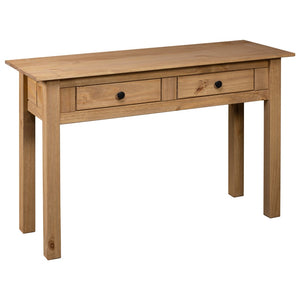 vidaXL Console Table 110x40x72 cm Solid Pine Wood Panama Range